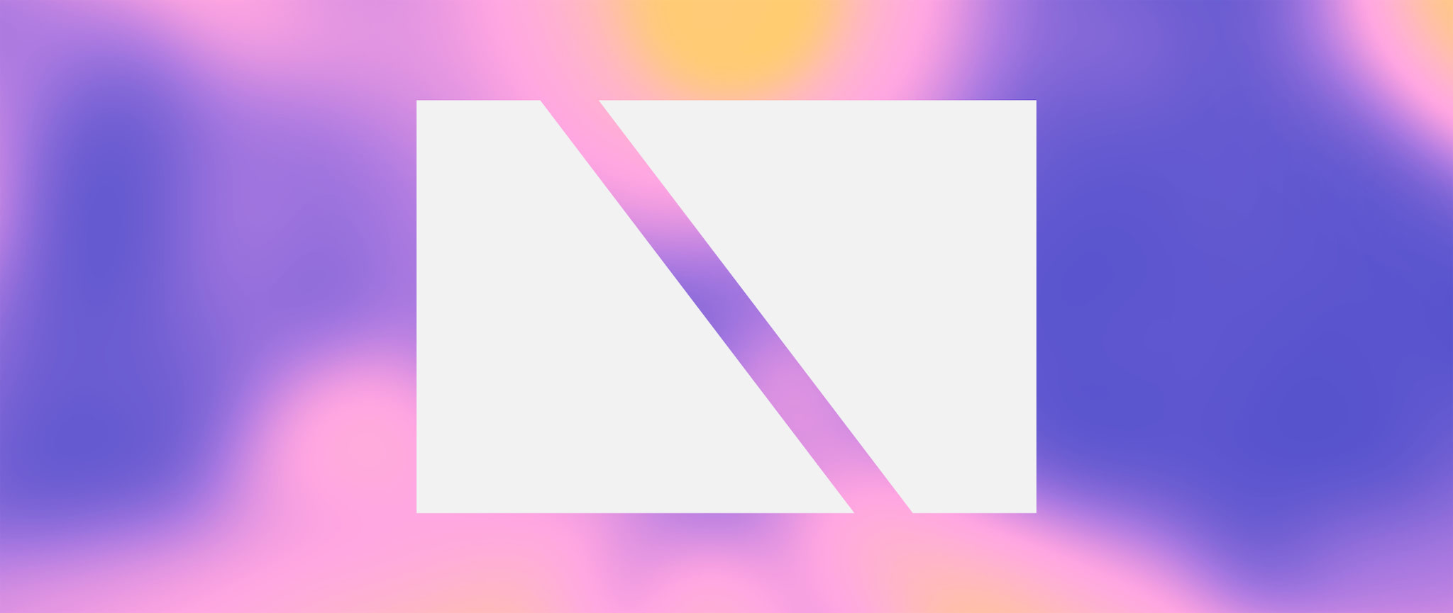 PANGEIA logo in white on a background with a warm gradient of colors.